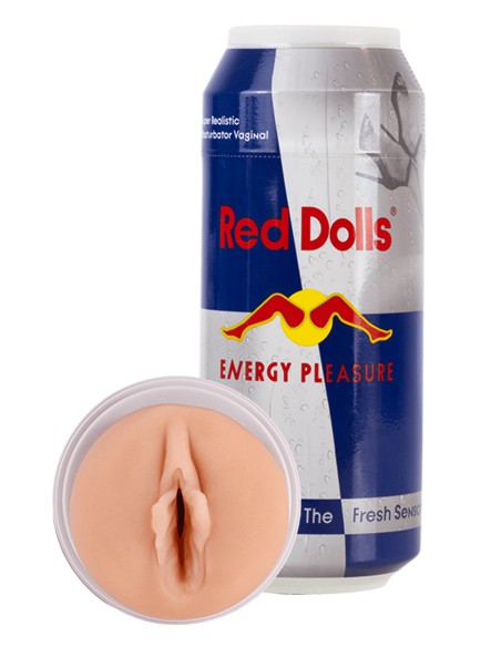 Masturbateur vaginal Red Dolls Energy Pleasure